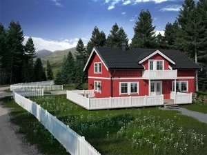3d architectural visualization Bergstaden