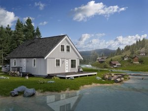 architectural visualization Bjorkly