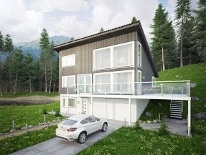 architectural visualization Borsjoen