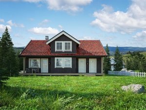 3d exterior architectural visualization Langseth