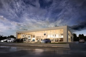 3d architectural visualization carstation