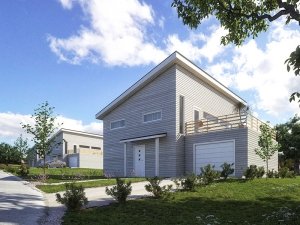 3d exterior architectural visualization molia