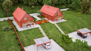 3d exterior architectural visualization