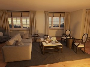 3d interior visualization