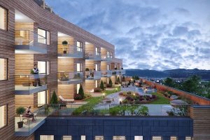 3d exterior architectural visualization