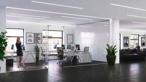 3d visualization office