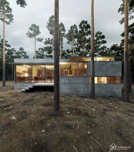 3d visualization exterior