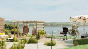 3d exterior visualisation Terrase