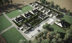 3d visualizations architecture Birdview