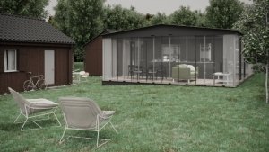 Swiss Boxes 3D Exterior Visualization