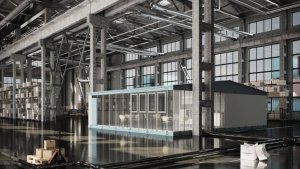 Swiss Boxes 3D Exterior Visualization