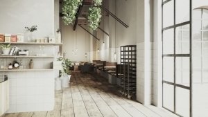 3d visualization bread house