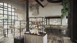 3d visualization of bread house