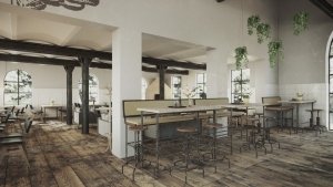 3d visualization bread house