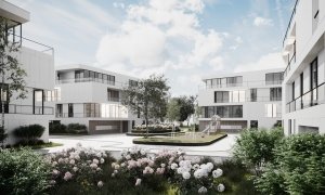 3D exterior of residence place