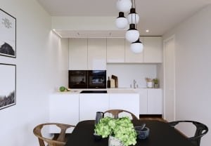 3d visualization switzerland kitchen