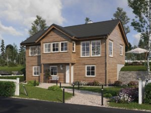 3D exterior visualization Agat Moderne