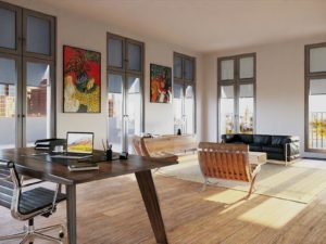 3d Nizza Quartier Frankfurt visualization