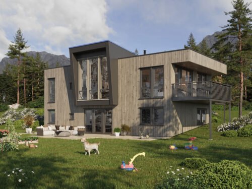 3D exterior visualization Bauxnitt