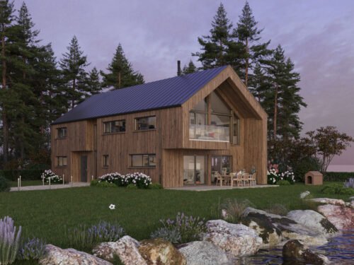 3D exterior visualization Korund