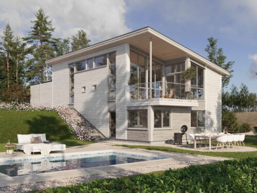 3d visualisation of house