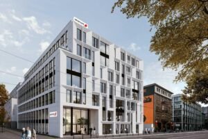 3D Renderings of a Businesss Center