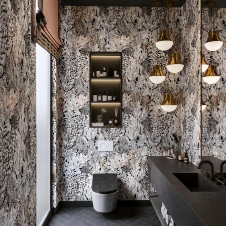 CGI of apartment in London