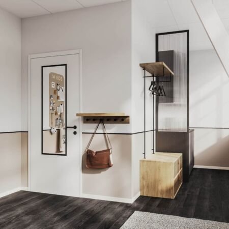 3D renderings of a hotel